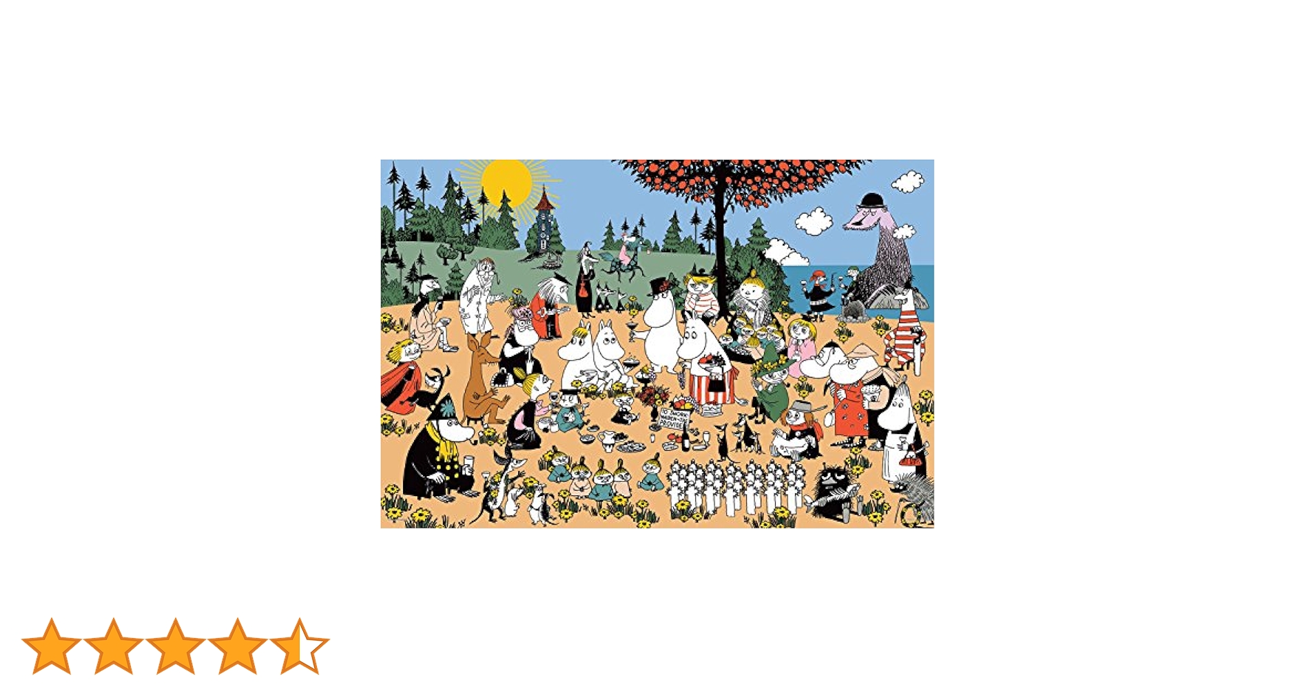ムーミン一家のお料理会　1000ピース Amazon.co.jp: やのまん(Yanoman) 【日本製】1000ピース